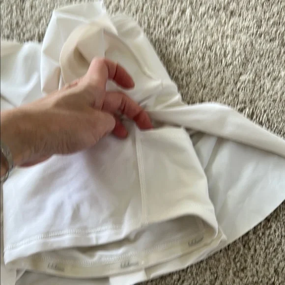 White Ruffled Mini Skirt - Picture 5 of 6